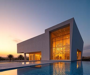 المجمع الثقافي الجديد في البحرين بتصميم جريء